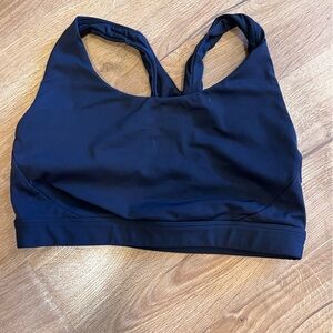Athleta Ultimate Bra in Black Size Medium DD